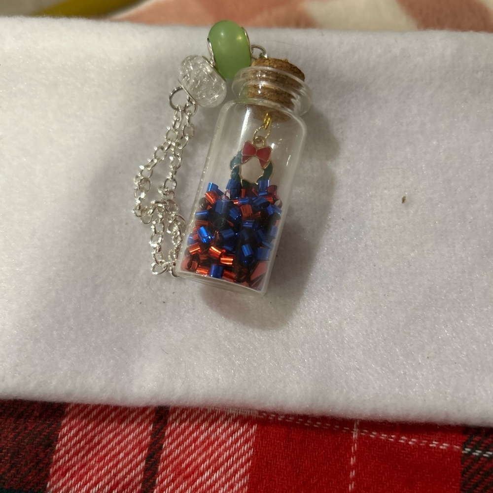 Hand made ornament! Super cute 1 of a kind!